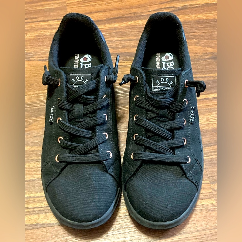 Bob’s brand, size 9.5, women’s slip on tennis shoes.
